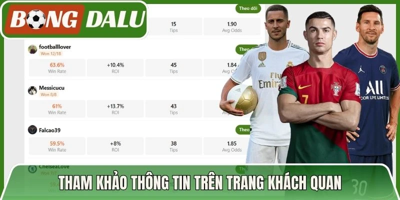 Tham khảo thông tin trên trang khách quan